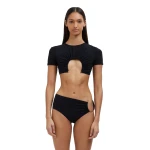 Christopher Esber U Prong Tee in Black | Bikini | Luxury Shoes 