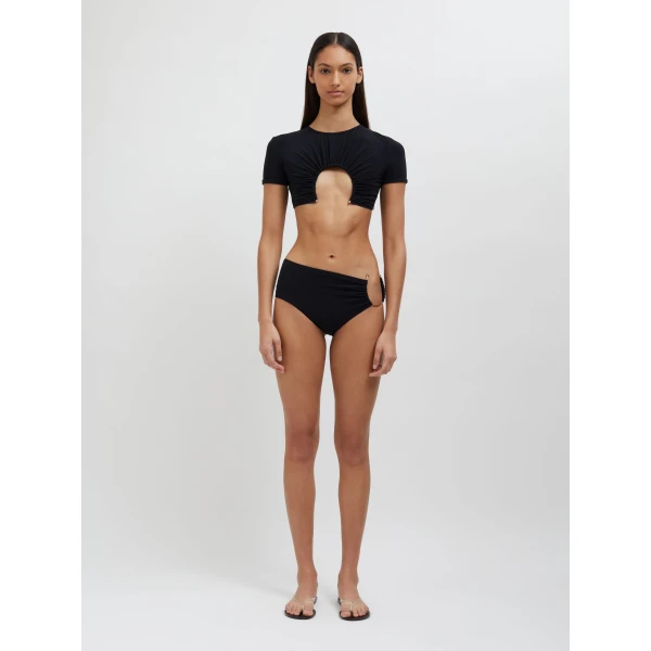 Christopher Esber U Prong Tee in Black | Bikini | Luxury Shoes 