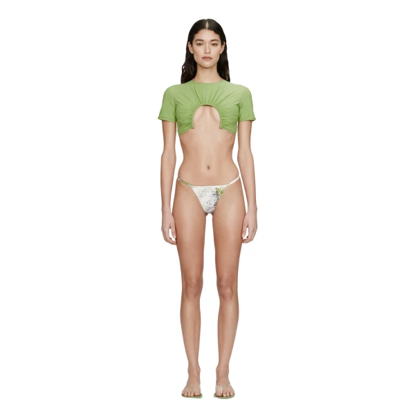 Christopher Esber U Prong Tee in Fresh Lime | Bikini | Luxury Shoes 