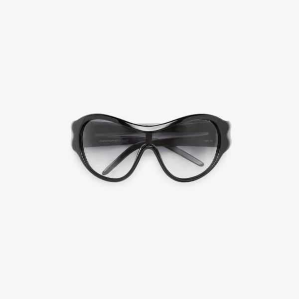 Christopher Esber Uma 98 Sunglasses in Beluga | Sunglasses | Luxury Shoes 