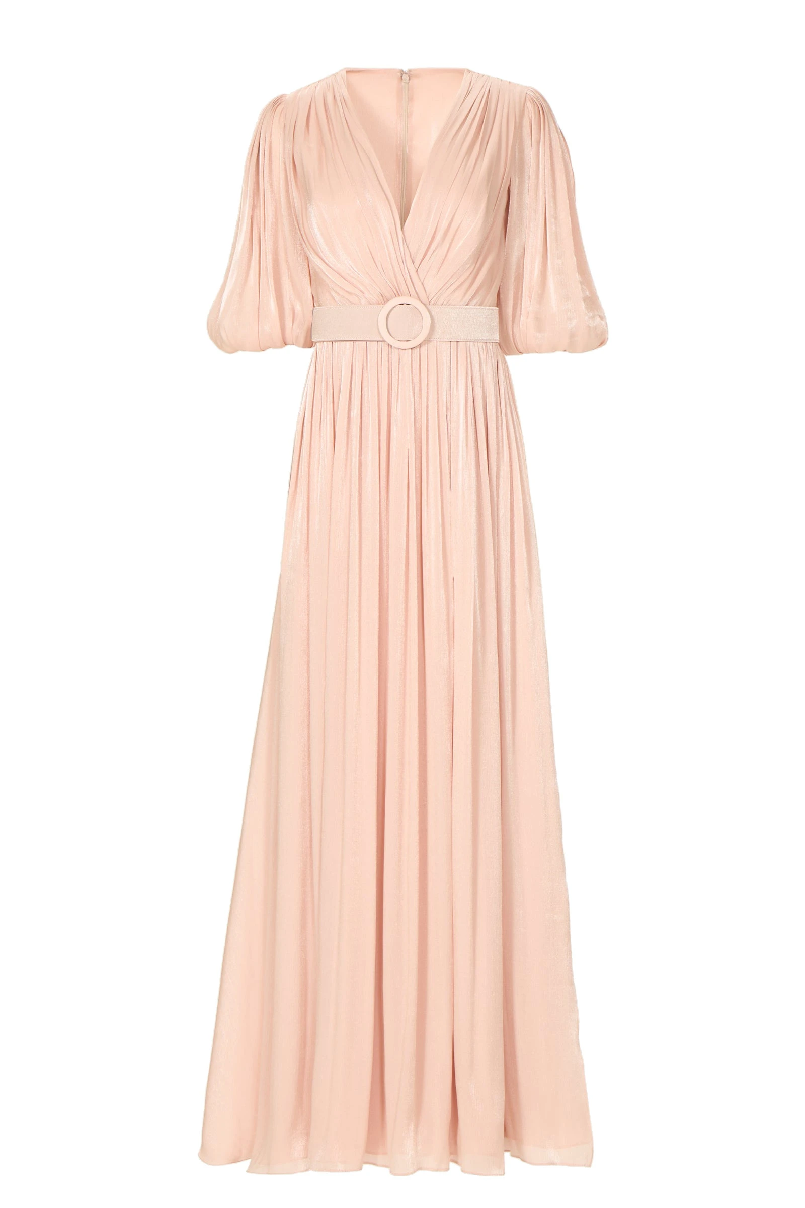 Costarellos Brennie Lurex Georgette Dress in Pink Costarellos Brennie Lurex Georgette Dress in Pink | Luxury Shoes