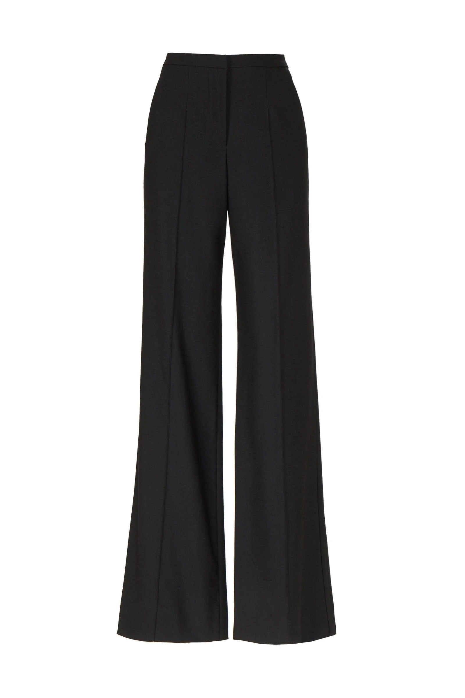 Costarellos Daline Wool Tailored Wide-Leg Trousers in Black Costarellos Daline Wool Tailored Wide-Leg Trousers in Black | Luxury Shoes