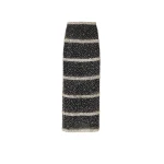 Costarellos Marice Embroidered Crystals Pencil Skirt in Black | Luxury Shoes 