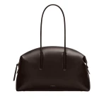 DeMellier Romee Strijd x The Stockholm in Dark Brown Fine Grain Tote Bag | Totes & Top-Handle Bags | Luxury Shoes 