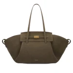 DeMellier The Brooklyn in Hazel Suede Tote Bag | Totes & Top-Handle Bags | Luxury Shoes 