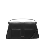 DeMellier The Florence Crossbody in Black Fine Grain Crossbody Bag | Shoulder & Crossbody Bags | Luxury Shoes 