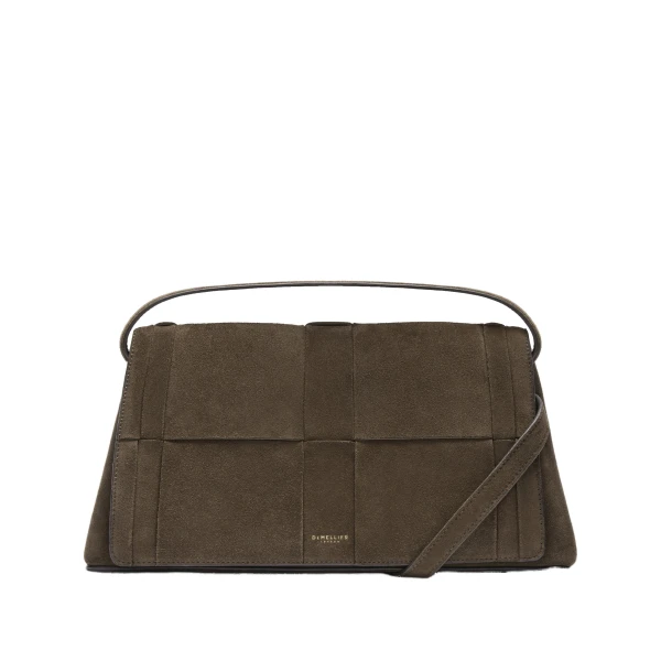 DeMellier The Florence Crossbody in Hazel Suede Crossbody Bag | Shoulder & Crossbody Bags | Luxury Shoes 