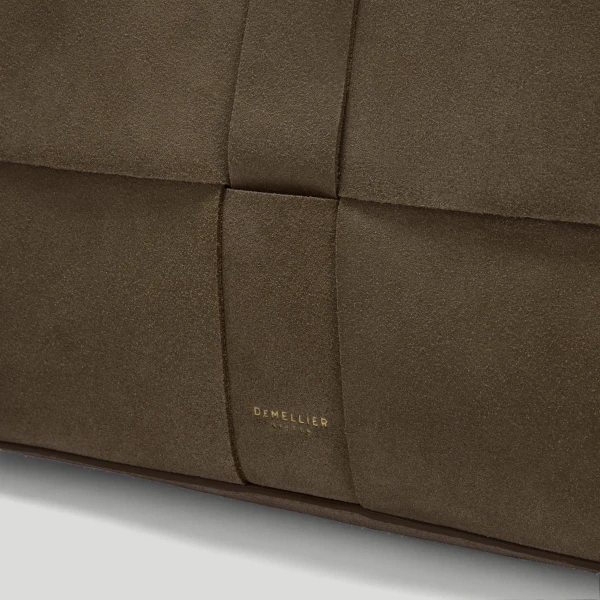 DeMellier The Florence in Hazel Suede Tote Bag, view 3 | Totes & Top-Handle Bags | Luxury Shoes 