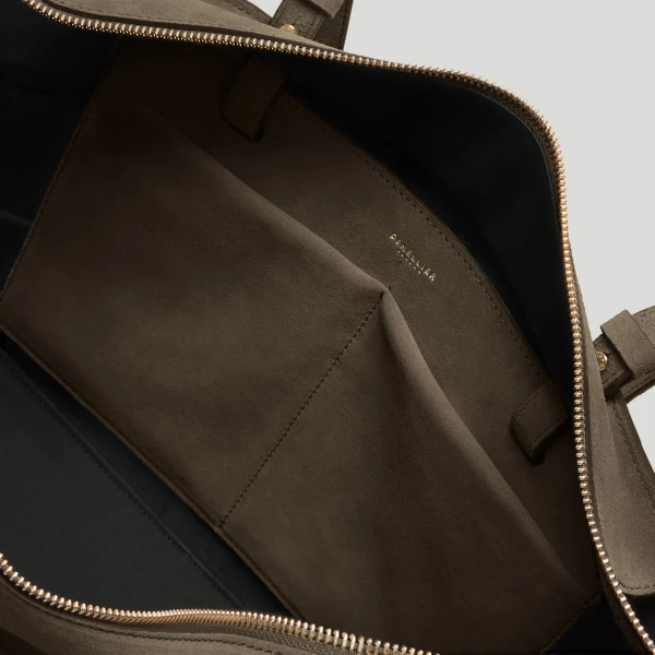 DeMellier The Florence in Hazel Suede Tote Bag, view 5 | Totes & Top-Handle Bags | Luxury Shoes 