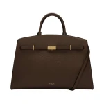 DeMellier The Hudson in Mocha Small Grain Tote Bag DeMellier The Hudson in Mocha Small Grain Tote Bag | Totes & Top-Handle Bags | Luxury Shoes