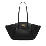 DeMellier The Midi Brooklyn in Black Small Grain Shoulder Bag DeMellier The Midi Brooklyn in Black Small Grain Shoulder Bag | Shoulder & Crossbody Bags | Luxury Shoes