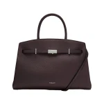 DeMellier The Midi Hudson in Bordeaux Small Grain Crossbody Bag | Shoulder & Crossbody Bags | Luxury Shoes 