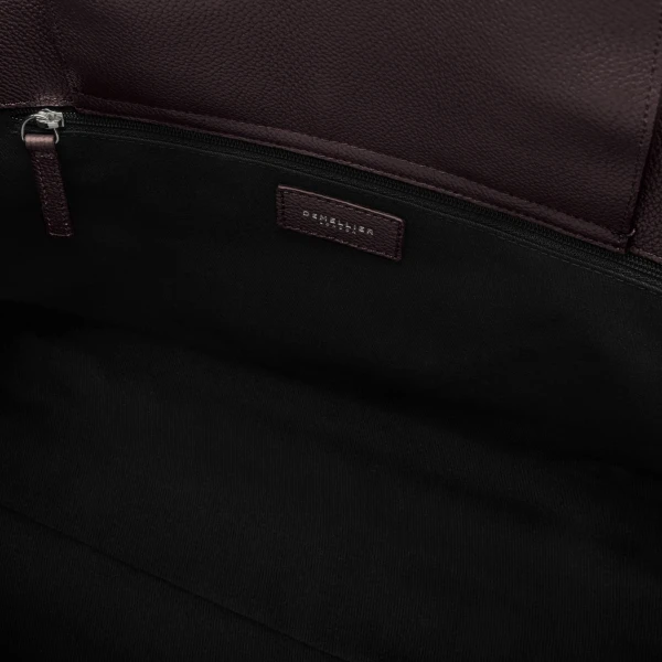 DeMellier The Midi Hudson in Bordeaux Small Grain Crossbody Bag, view 4 | Shoulder & Crossbody Bags | Luxury Shoes 