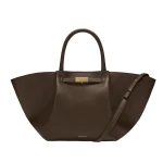 DeMellier The Midi New York in Mocha Small Grain Shoulder Bag DeMellier The Midi New York in Mocha Small Grain Shoulder Bag | Shoulder & Crossbody Bags | Luxury Shoes