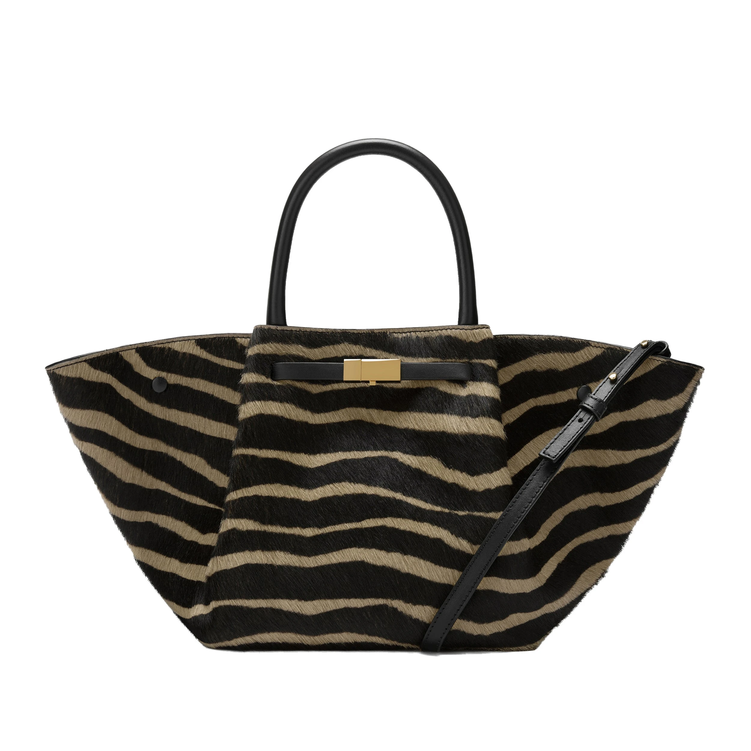 DeMellier The Midi New York in Zebra-Effect Hair Calf Shoulder Bag DeMellier The Midi New York in Zebra-Effect Hair Calf Shoulder Bag | Shoulder & Crossbody Bags | Luxury Shoes