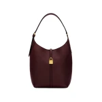 DeMellier The Siena Bucket in Burgundy Small Grain Bucket Bag | Bucket Bags | Luxury Shoes 
