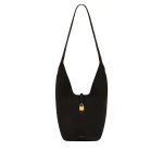 DeMellier The Siena Crossbody in Dark Chocolate Suede Crossbody Bag | Shoulder & Crossbody Bags | Luxury Shoes 