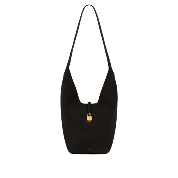 DeMellier The Siena Crossbody in Dark Chocolate Suede Crossbody Bag | Shoulder & Crossbody Bags | Luxury Shoes 