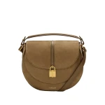 DeMellier The Siena Saddle in Tobacco Suede Crossbody Bag DeMellier The Siena Saddle in Tobacco Suede Crossbody Bag | Shoulder & Crossbody Bags | Luxury Shoes