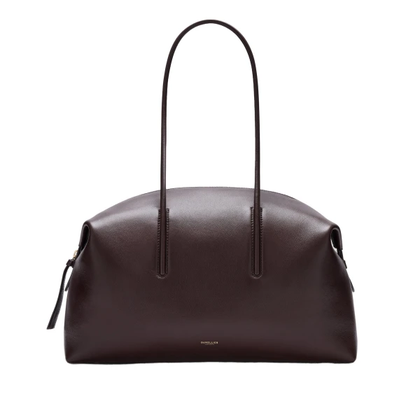 DeMellier The Stockholm in Bordeaux Fine Grain Tote Bag | Totes & Top-Handle Bags | Luxury Shoes 