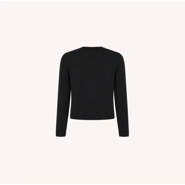 Dice Kayek Black Crystal-Embellished Wool Cardigan | Cardigan | Luxury Shoes 