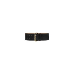 Dice Kayek Buckle Belt in Black | Belts | Luxury Shoes 