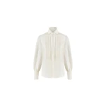 Dice Kayek Classic Tuxedo Shirt in Off White | Shirts | Luxury Shoes 