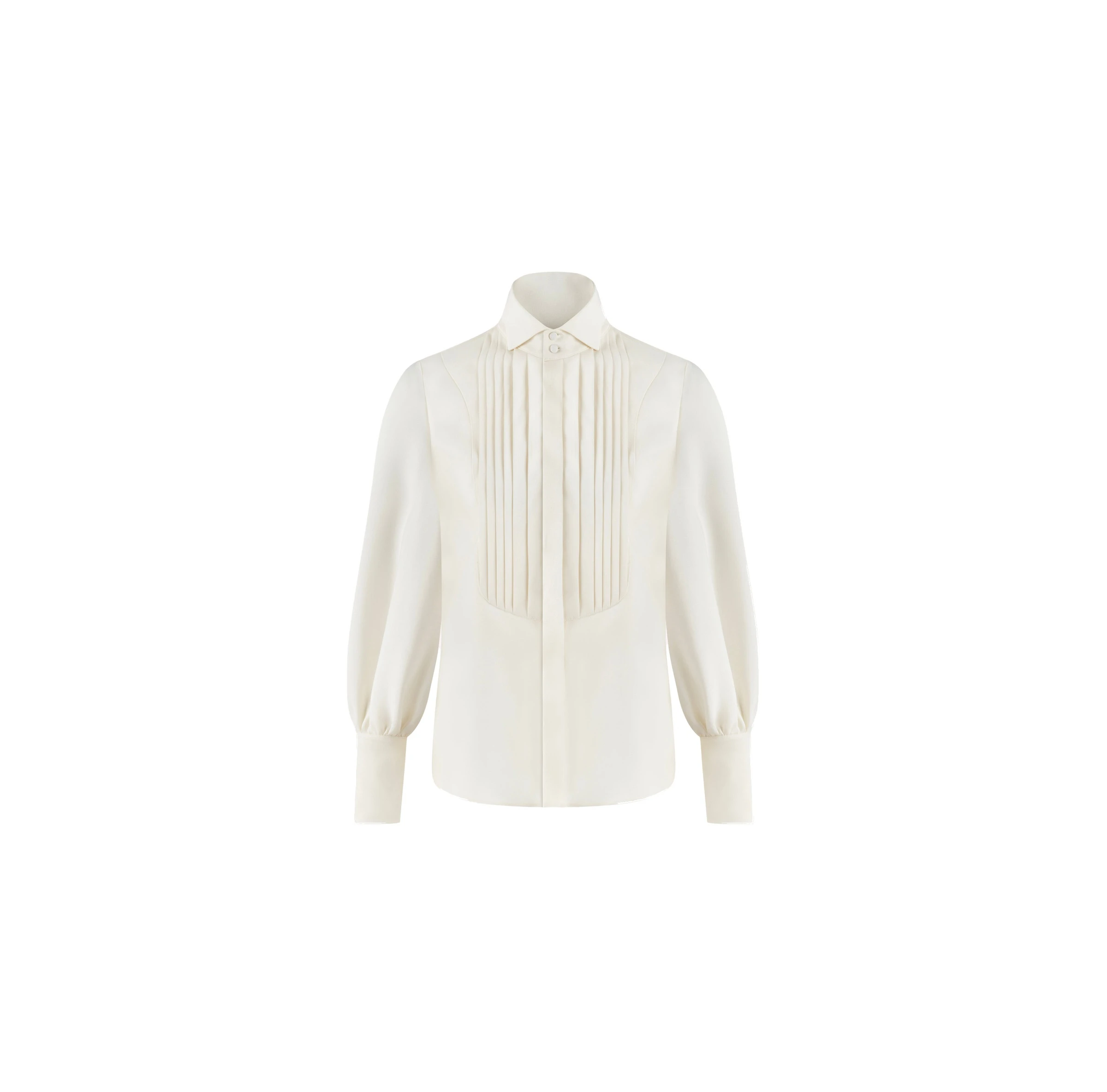 Dice Kayek Classic Tuxedo Shirt in Off White Dice Kayek Classic Tuxedo Shirt in Off White | Shirts | Luxury Shoes