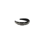 Dice Kayek Crystal-Embellished Headband in Black | Hair Accessories | Luxury Shoes 
