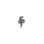 Dice Kayek Crystal-Embellished Snake Brooch in White | Brooches & Pins | Luxury Shoes 