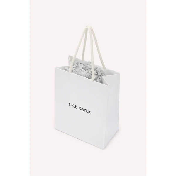 Dice Kayek Crystal-Embellished Teddy Brooch in White | Brooches & Pins | Luxury Shoes 