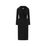 Dice Kayek Double-Breasted Midi Black Dress | Midi Dresses | Luxury Shoes 
