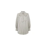 Dice Kayek Polka-Dot Bow-Tie Shirt in Black and White Dots | Shirts | Luxury Shoes 