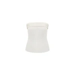 Dice Kayek Strapless Off White Corset Top | Sleeveless | Luxury Shoes 