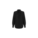 Dice Kayek Tied Neck Classic Blouse in Black | Blouse | Luxury Shoes 