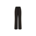 Dice Kayek Wool Tailored Drawstring Trousers in Brown | Tailored pants | Luxury Shoes 