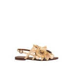 Multicolour Dolce & Gabbana Braided rafia flip-flops | Flip Flops & Slides