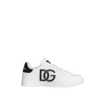 Multicolour Dolce & Gabbana Calfskin Portofino sneakers with DG logo | Sneakers