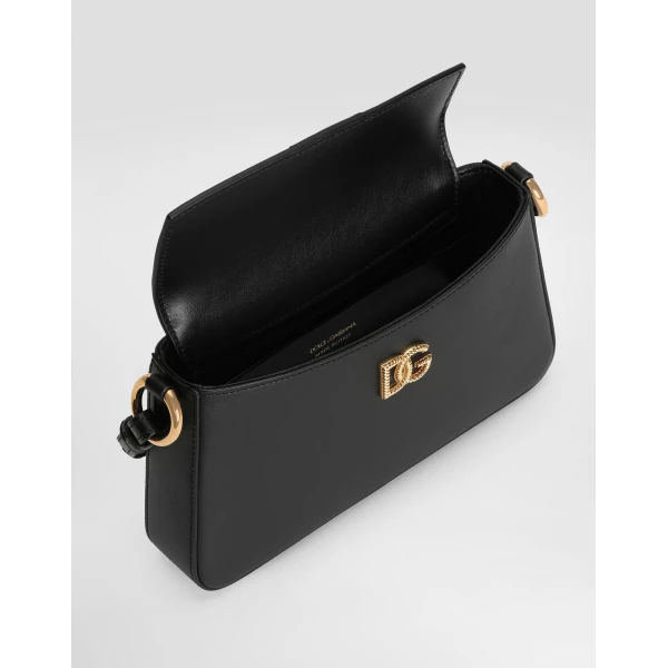 Black Dolce & Gabbana Calfskin phone bag, view 5 | Mini Bags