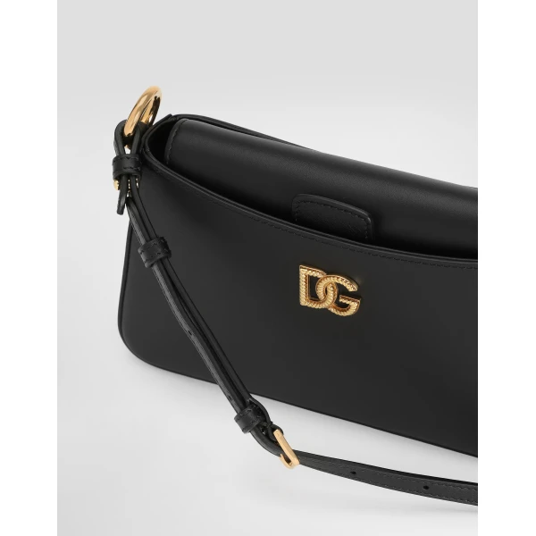Black Dolce & Gabbana Calfskin phone bag, view 6 | Mini Bags