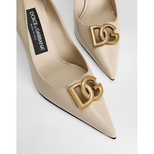 Beige Dolce & Gabbana Calfskin pumps, view 4 | Heels