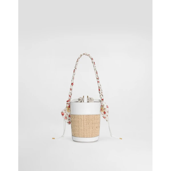 Multicolour Dolce & Gabbana Capri bucket bag, view 4 | Bucket Bags