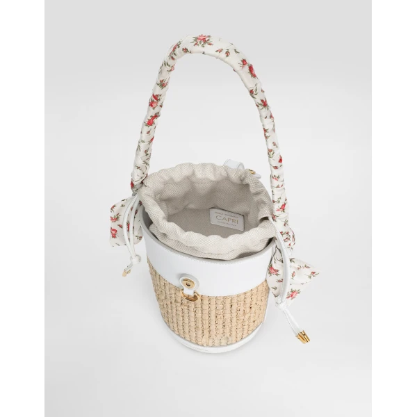 Multicolour Dolce & Gabbana Capri bucket bag, view 5 | Bucket Bags