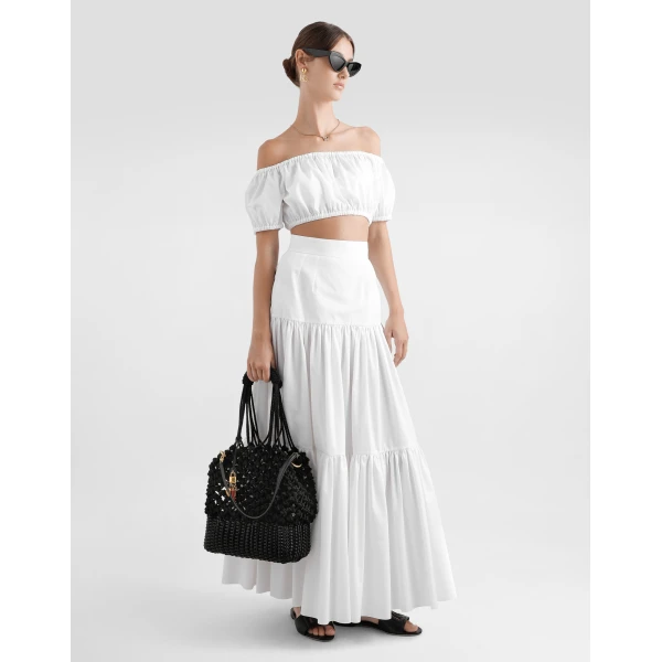 Black Dolce & Gabbana Carla shopper, view 2 | Totes & Top-Handle Bags
