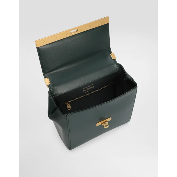 Green Dolce & Gabbana City Marlene bag in palmellato calfskin, view 5 | Shoulder & Crossbody Bags