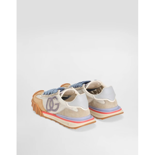 Multicolour Dolce & Gabbana DG Athletic fabric sneakers, view 3 | Sneakers