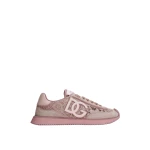 Multicolour Dolce & Gabbana DG Cushion sneakers in lace and calfskin | Sneakers