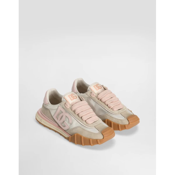 Multicolour Dolce & Gabbana DG athletic fabric sneakers, view 2 | Sneakers