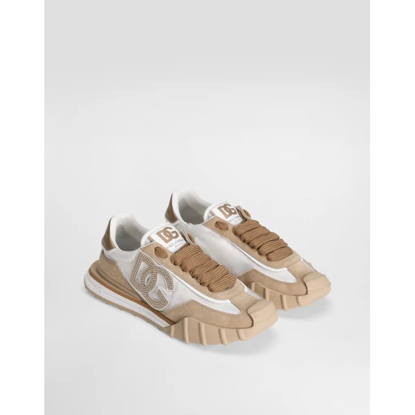 Multicolour Dolce & Gabbana DG athletic fabric sneakers, view 2 | Sneakers
