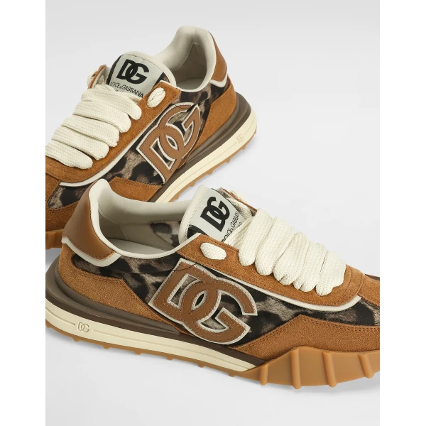 Print Dolce & Gabbana DG athletic fabric sneakers, view 4 | Sneakers